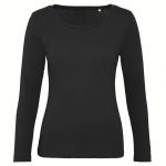 tee-shirt manches longues personnalisé noir