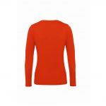 tee-shirt manches longues personnalisé orange