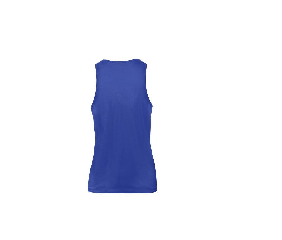 Débardeur bleu personnalisé