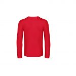 Tee-shirt manches longues rouge personnalisé