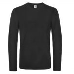Tee-shirt manches longues noir personnalisé