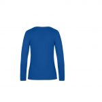 Tee-shirt manches longues bleu personnalisé
