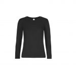 Tee-shirt manches longues noir personnalisé