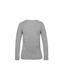 Tee-shirt manches longues gris personnalisé