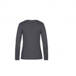 Tee-shirt manches longues gris personnalisé
