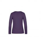 Tee-shirt manches longues violet personnalisé