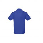 Polo manches courtes bleu personnalisé
