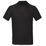 Polo manches courtes noir personnalisé