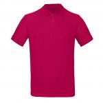 Polo manches courtes rose personnalisé