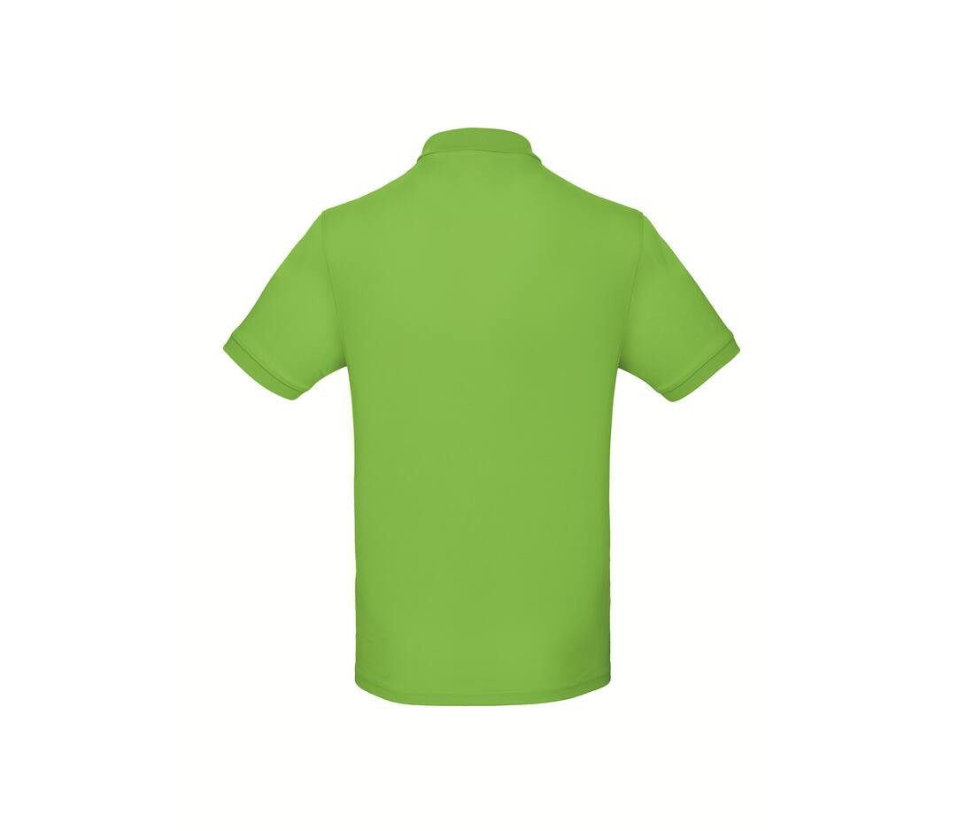 Polo manches courtes vert personnalisé