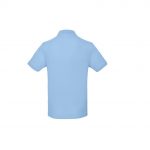 Polo manches courtes bleu personnalisé