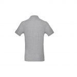 Polo manches courtes gris personnalisé