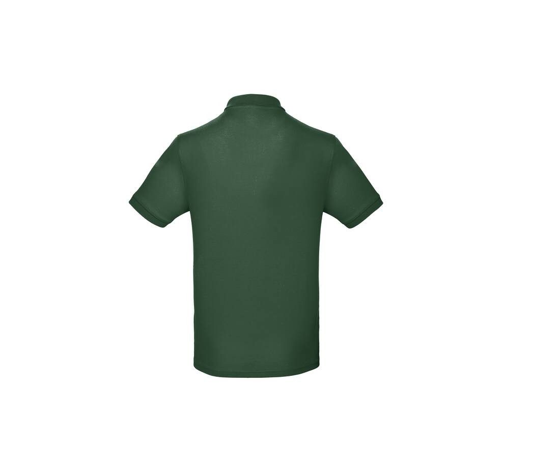Polo manches courtes vert personnalisé
