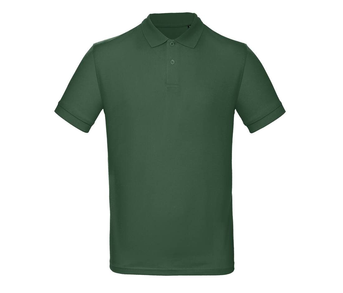 Polo manches courtes vert personnalisé