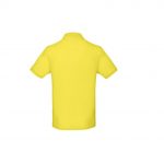 Polo manches courtes jaune personnalisé