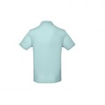 Polo manches courtes bleu pastel personnalisé