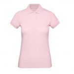 Polo manches courtes rose personnalisé
