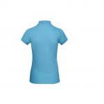 Polo manches courtes bleu personnalisé