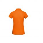 Polo manches courtes orange personnalisé