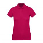 Polo manches courtes rose personnalisé