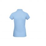Polo manches courtes bleu personnalisé