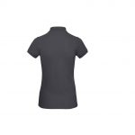 Polo manches courtes gris personnalisé