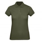 Polo manches courtes vert personnalisé