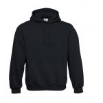 Sweat à capuche noir personnalisé