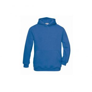 Sweat à capuche bleu personnalisé