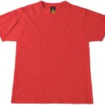 Tee-shirt rouge personnalisé