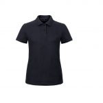 Polo manches courtes noir personnalisé