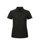 Polo manches courtes noir personnalisé