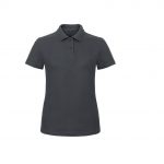 Polo manches courtes gris personnalisé