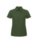 Polo manches courtes vert personnalisé