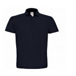 Polo manches courte noir personnalisé