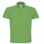 Polo manches courtes vert personnalisé