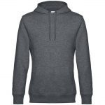 Sweat à capuche gris personnalisé