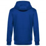 Sweat zippé bleu personnalisé