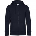Sweat zippé noir personnalisé