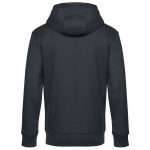 Sweat zippé noir personnalisé