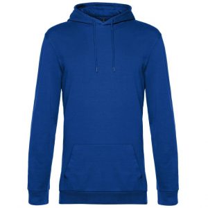 Sweat à capuche bleu personnalisé