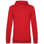 Sweat à capuche rouge personnalisé