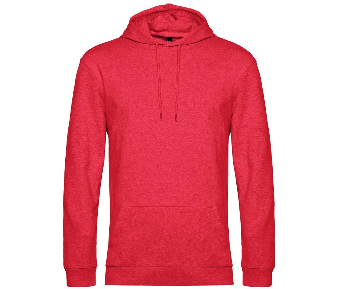 Sweat à capuche rouge personnalisé