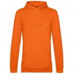 Sweat à capuche orange personnalisé