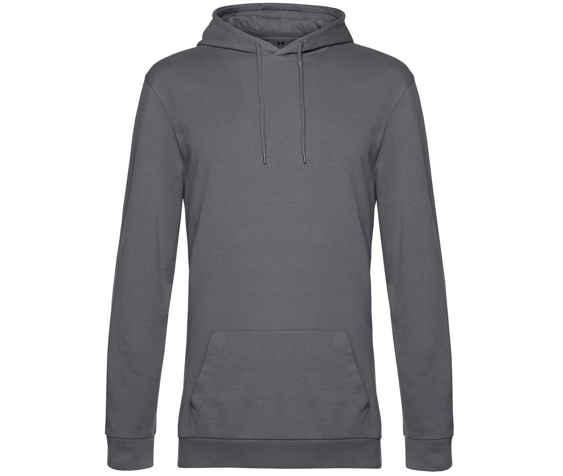 Sweat à capuche gris personnalisé