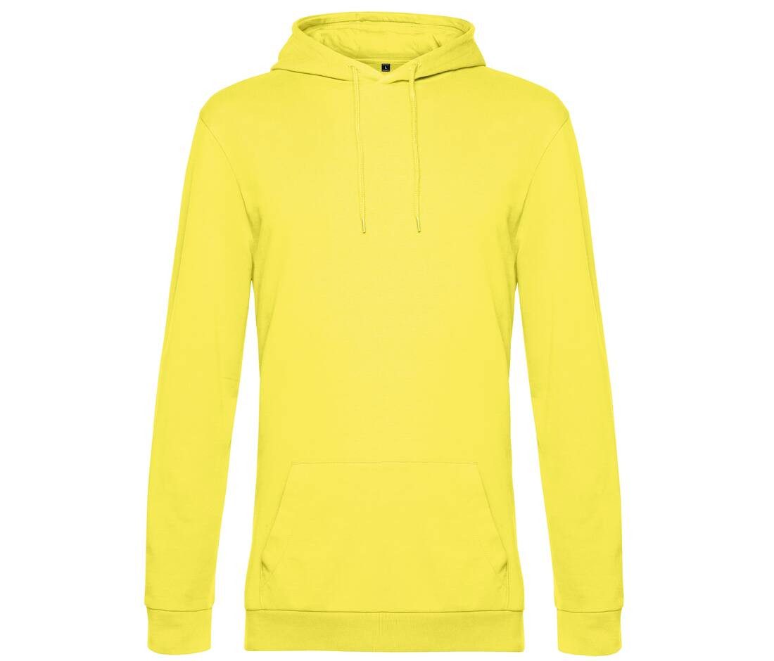 Sweat à capuche jaune personnalisé