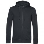 Sweat zippé noir personnalisé