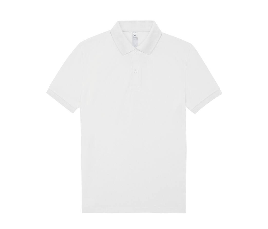Polo manches courtes blanc personnalisé