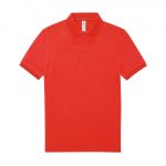 Polo manches courtes rouge personnalisé
