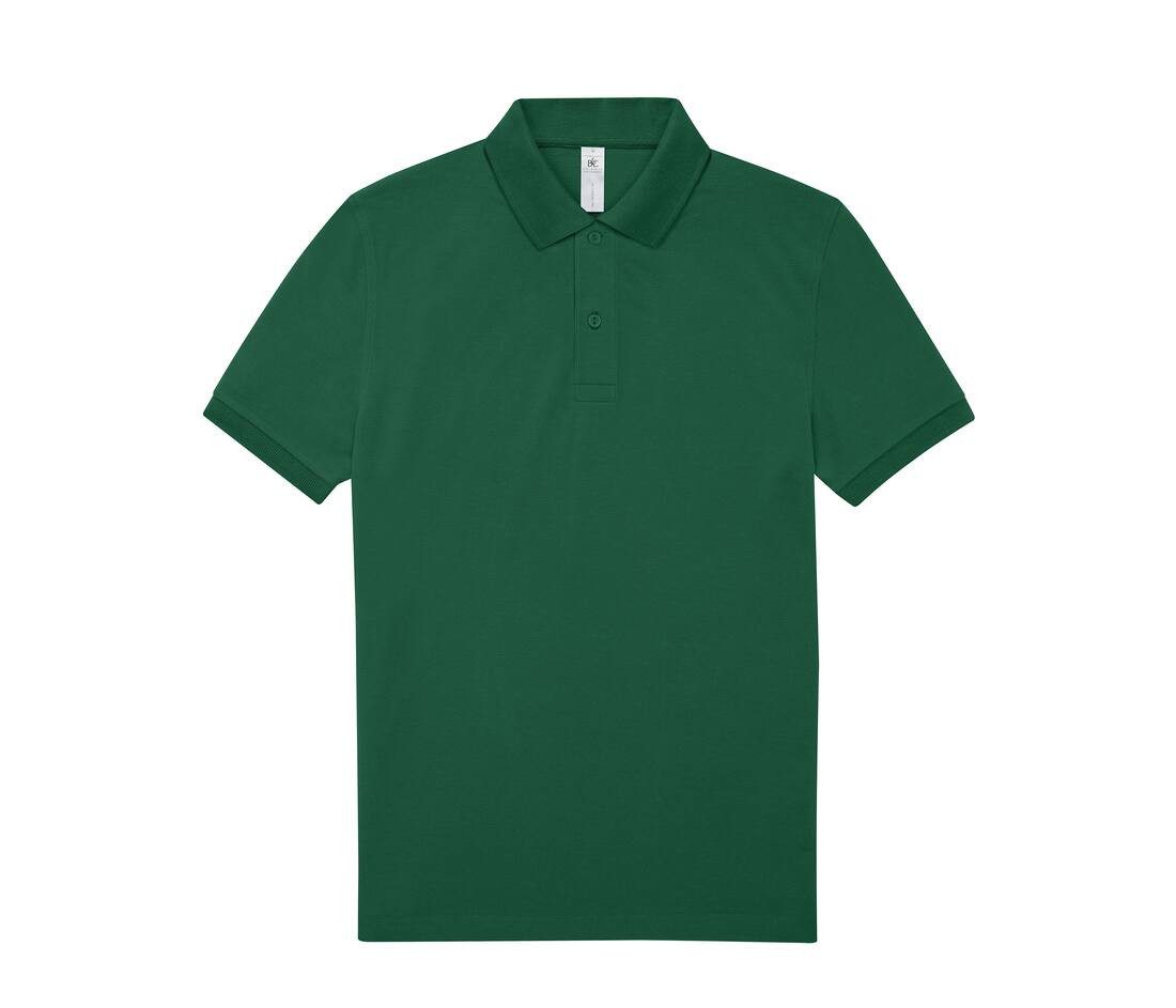 Polo manches courtes vert personnalisé